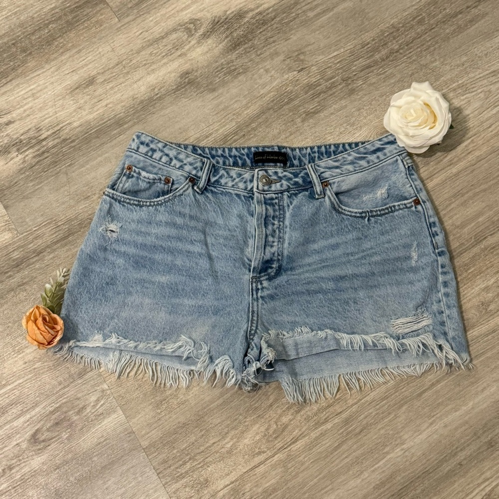 HOUSE OF HARLOW 1960 - Cutoff Denim Shorts - Size 29 - EUC - WORN ONCE - $149